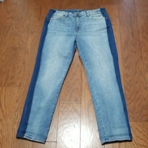 Reba Blue Ankle & Cropped Jeans - Picture 1 of 10